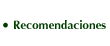 Recomendaciones